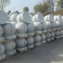 吕梁 白麻花岗岩石材圆球，石球，挡车球，隔离球，景观石球，风水球等