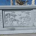 吕梁 芝麻白大型照壁，屏风，影壁
