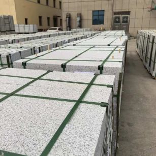 吕梁 白麻花岗岩5.0公分荔枝面地铺石