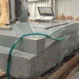 吕梁 芝麻灰异型加工-拱桥