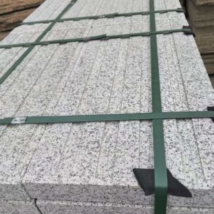 吕梁 白麻花岗岩直行盲道石，盲条，地铺石