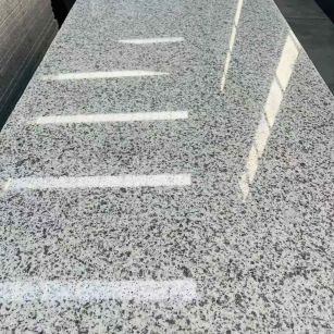 吕梁 白麻花岗岩光面毛板