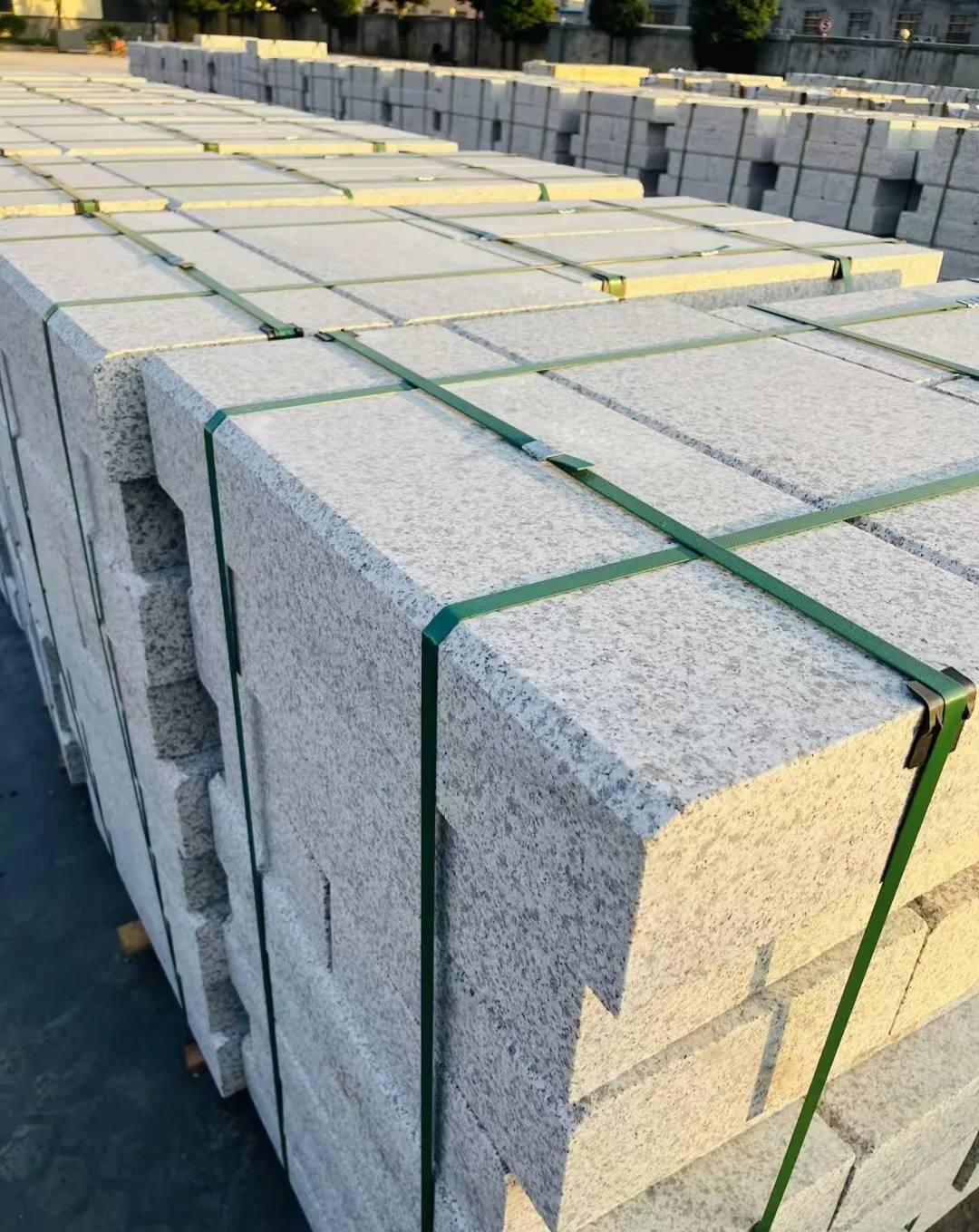 吕梁 白麻花岗岩路沿石，马路牙子，路缘石，平石，立缘石等