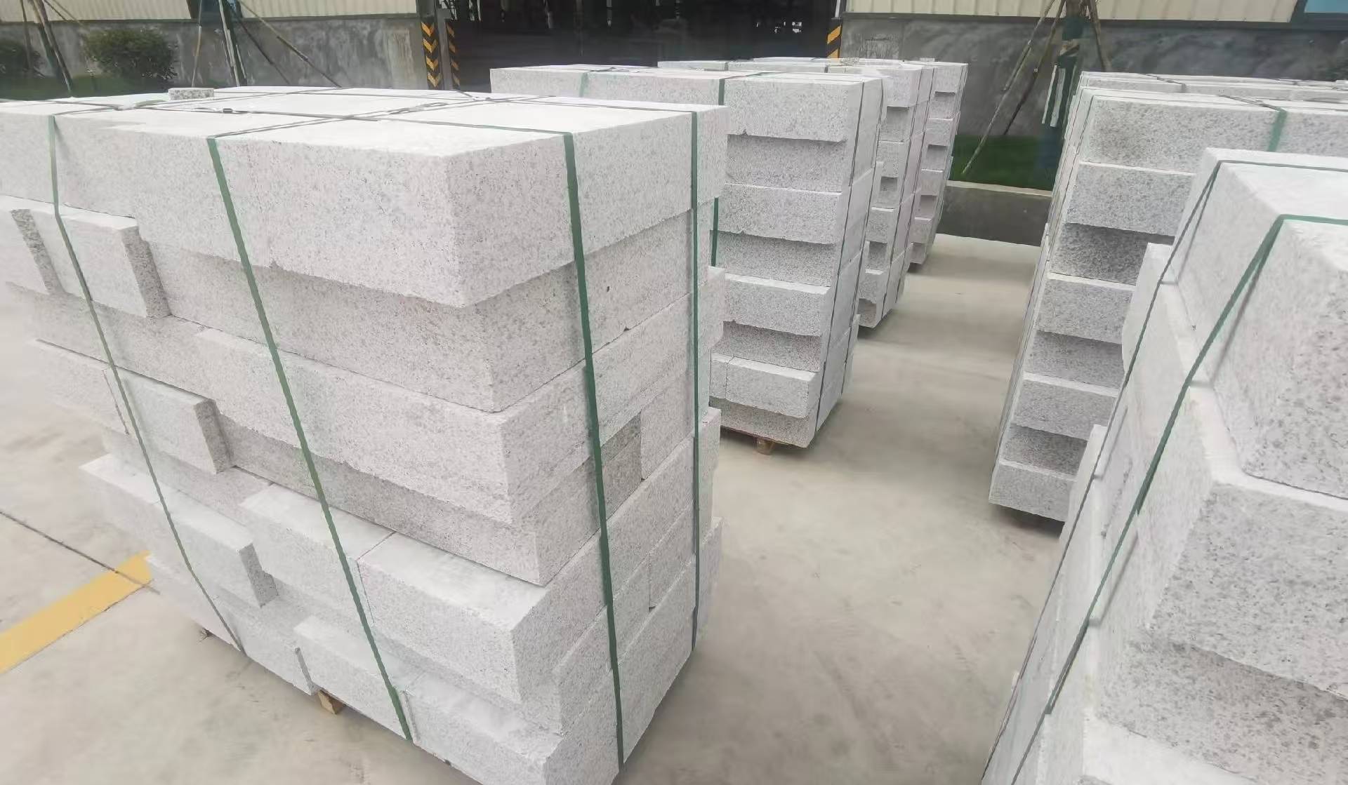 吕梁 白麻花岗岩路沿石，立缘石，平缘石，路牙石，道牙石，马路牙子等