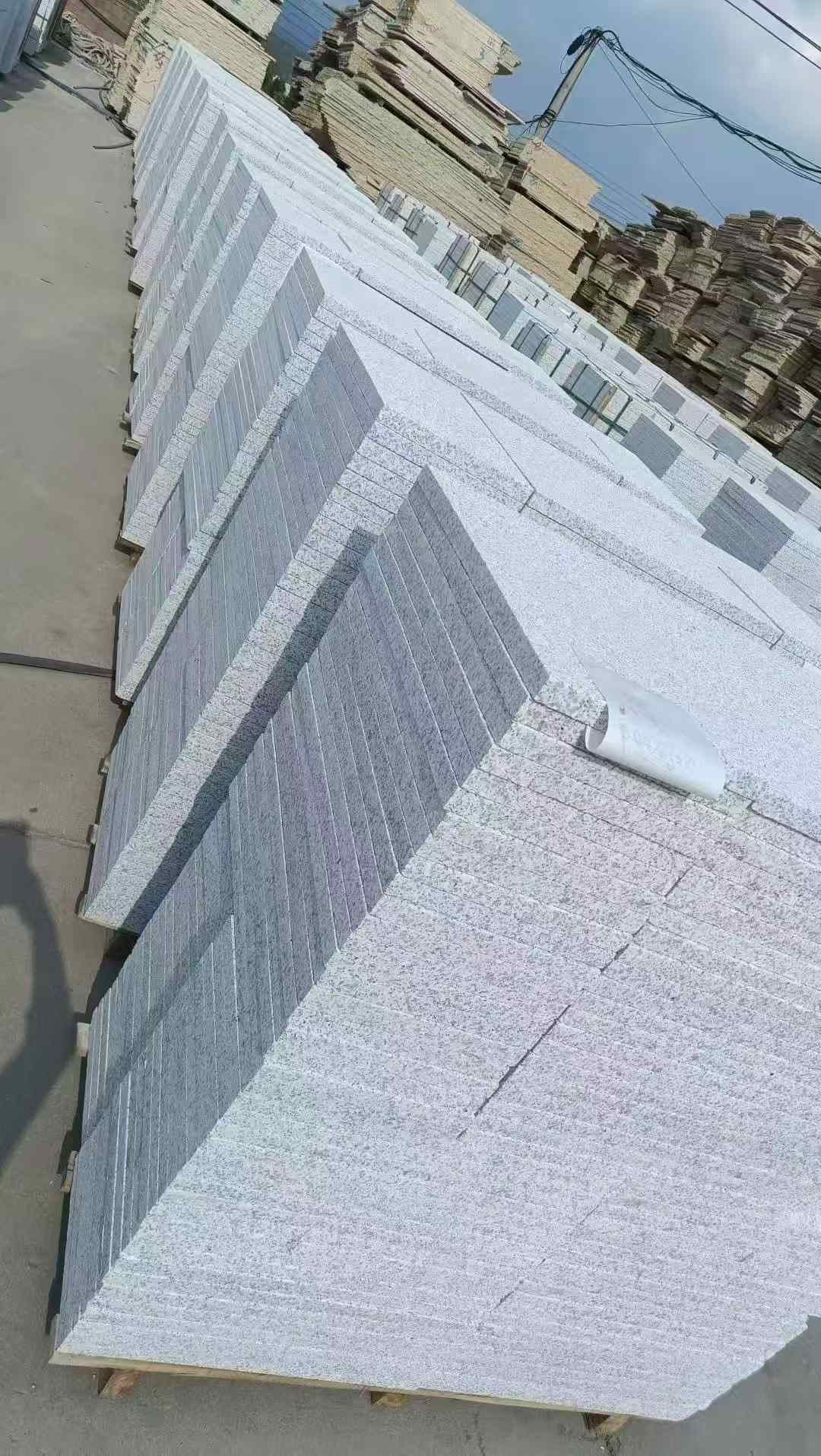 吕梁 白麻荔枝面花岗岩地铺石