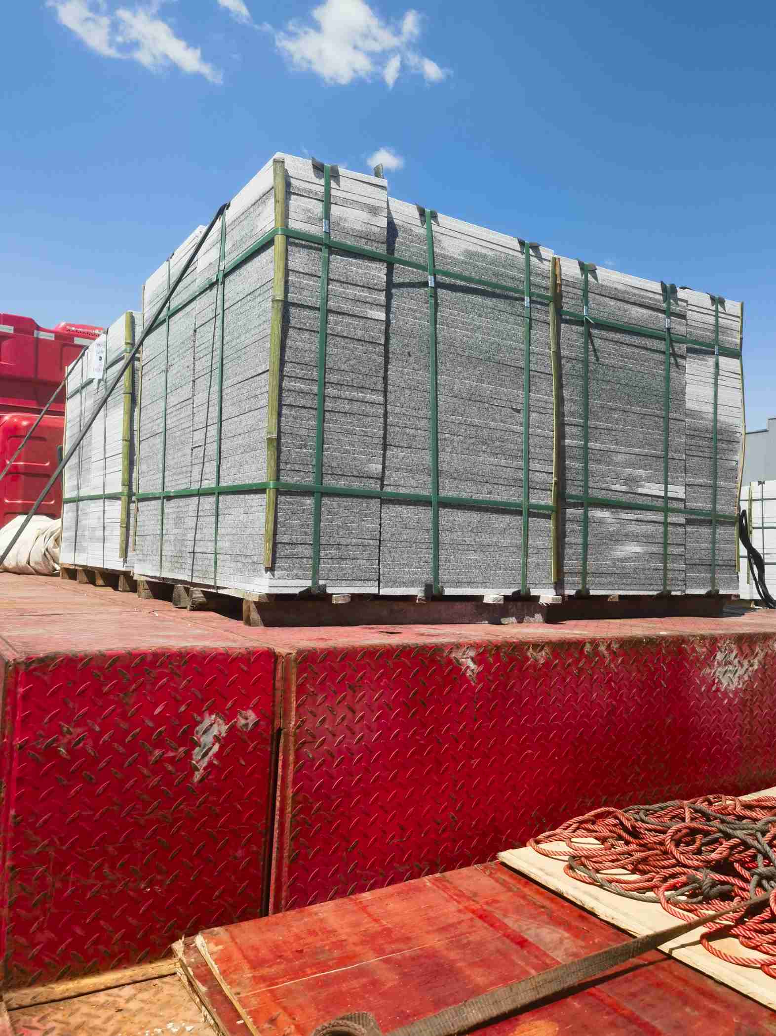 吕梁 芝麻白火烧规格板地铺石300*600/600*600