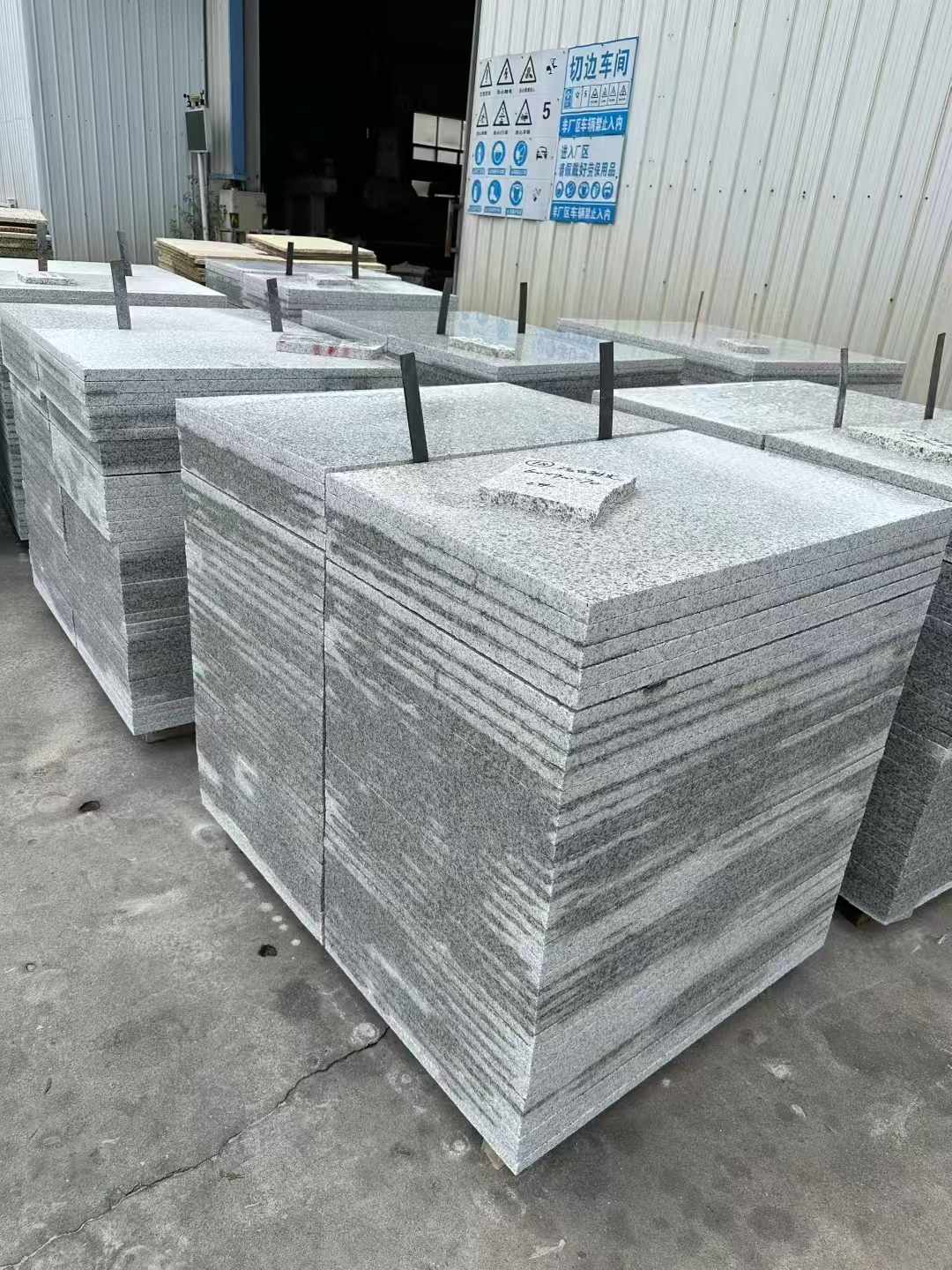 吕梁 白麻光面干挂成品